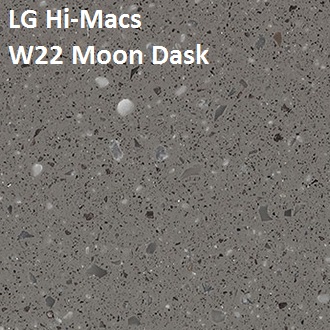 Акриловый камень LG Hi-Macs W22 Moon Dask